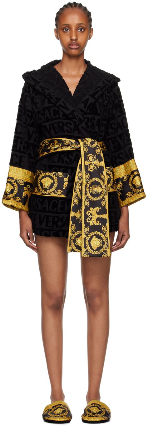 versace robe ssense|versace knockoff robe.